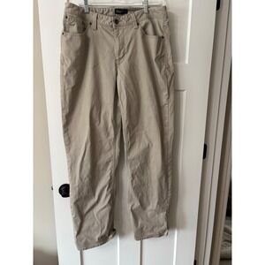 Marmot Mens Casual Outdoor Pants Size 34 Beige‎ Cotton Blend Straight Leg